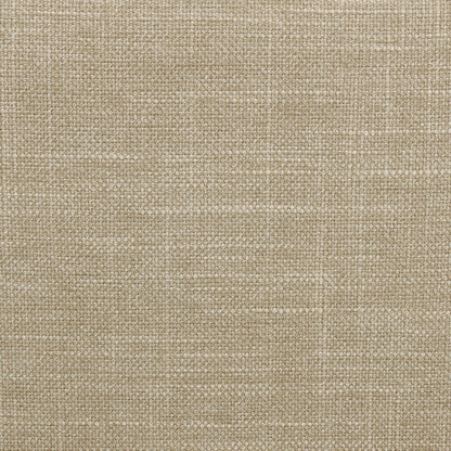 Upholstery fabric swatch in oatmeal color with woven texture on Tampa Home & Garden Store