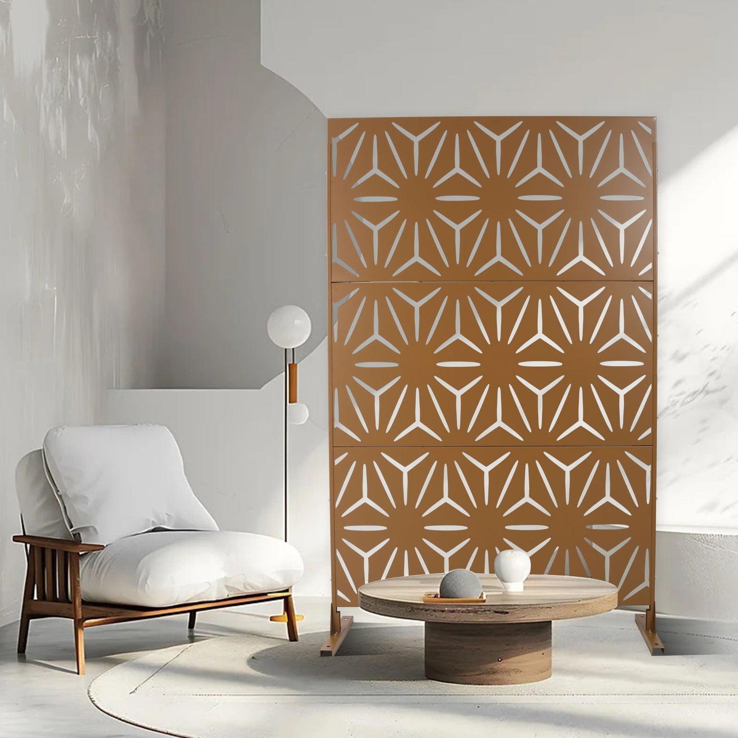 Outdoor and Indoor Metal Privacy Screens