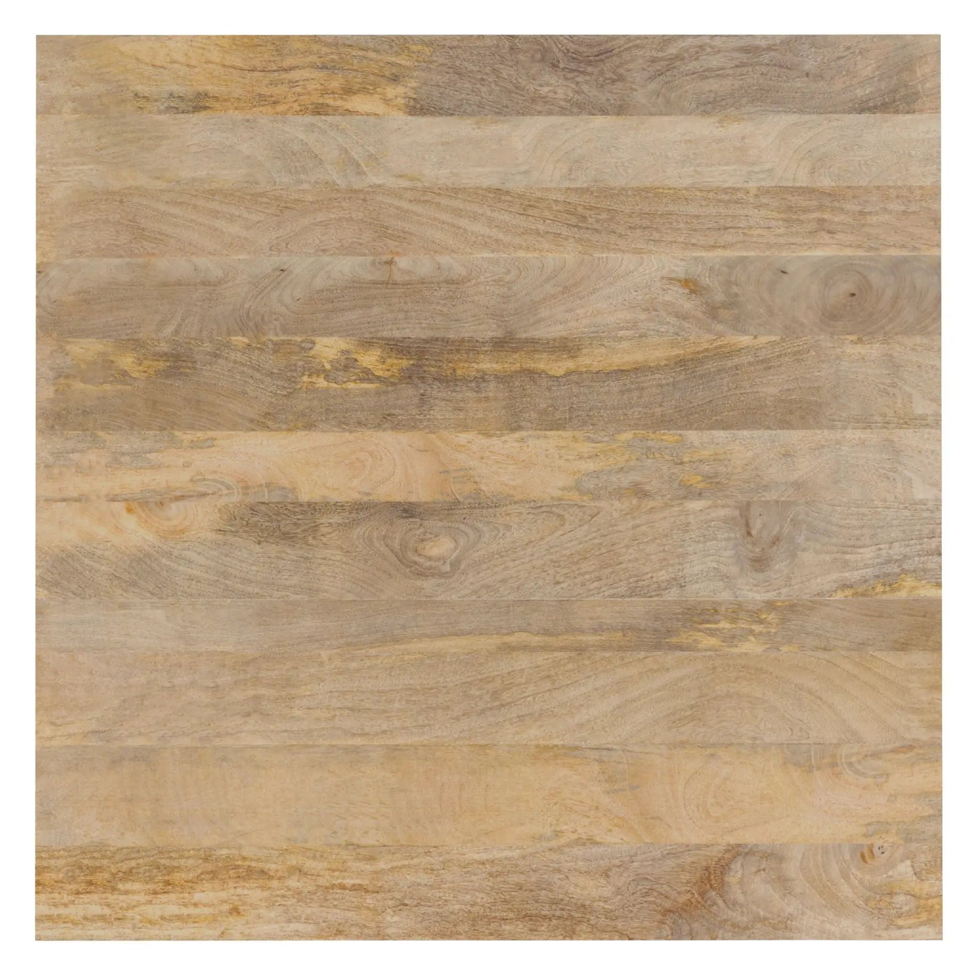 Hunter square tabletop dining table in natural wood plank finish by Unique Piece Furniture on Tampa Home & Garden Store