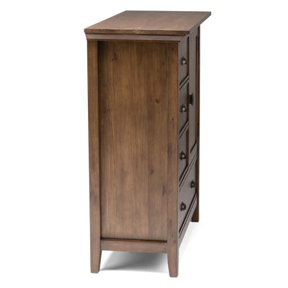 Redmond Handcrafted Solid Wood Storage Cabinet