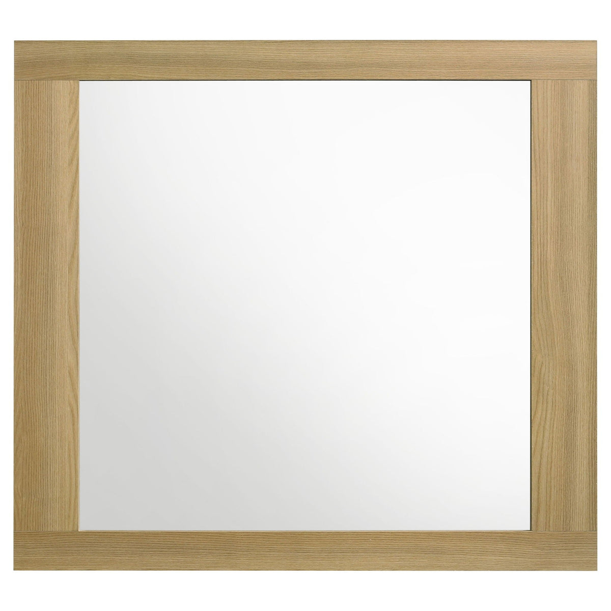 Lincoln Bedroom Mirror by HouseOfZazla with natural oak wooden frame on Tampa Home & Garden Store