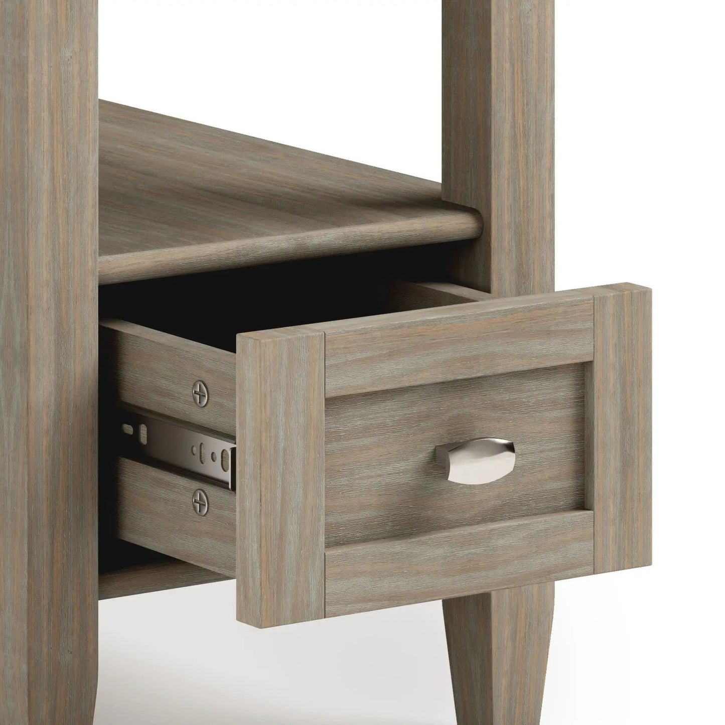 Warm Shaker coffee table in wood finish, drawer with slides by Unique Piece Furniture on Tampa Home & Garden Store