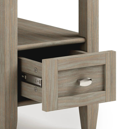 Warm Shaker coffee table in wood finish, drawer with slides by Unique Piece Furniture on Tampa Home & Garden Store