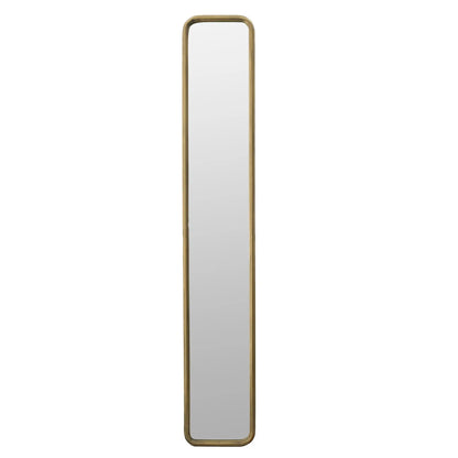 Antique Gold Full Length Mirror With Slim Frame