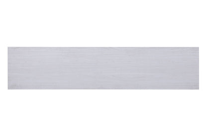 Fireplace screen panel in whitewashed wood finish with subtle grain pattern on Tampa Home & Garden Store