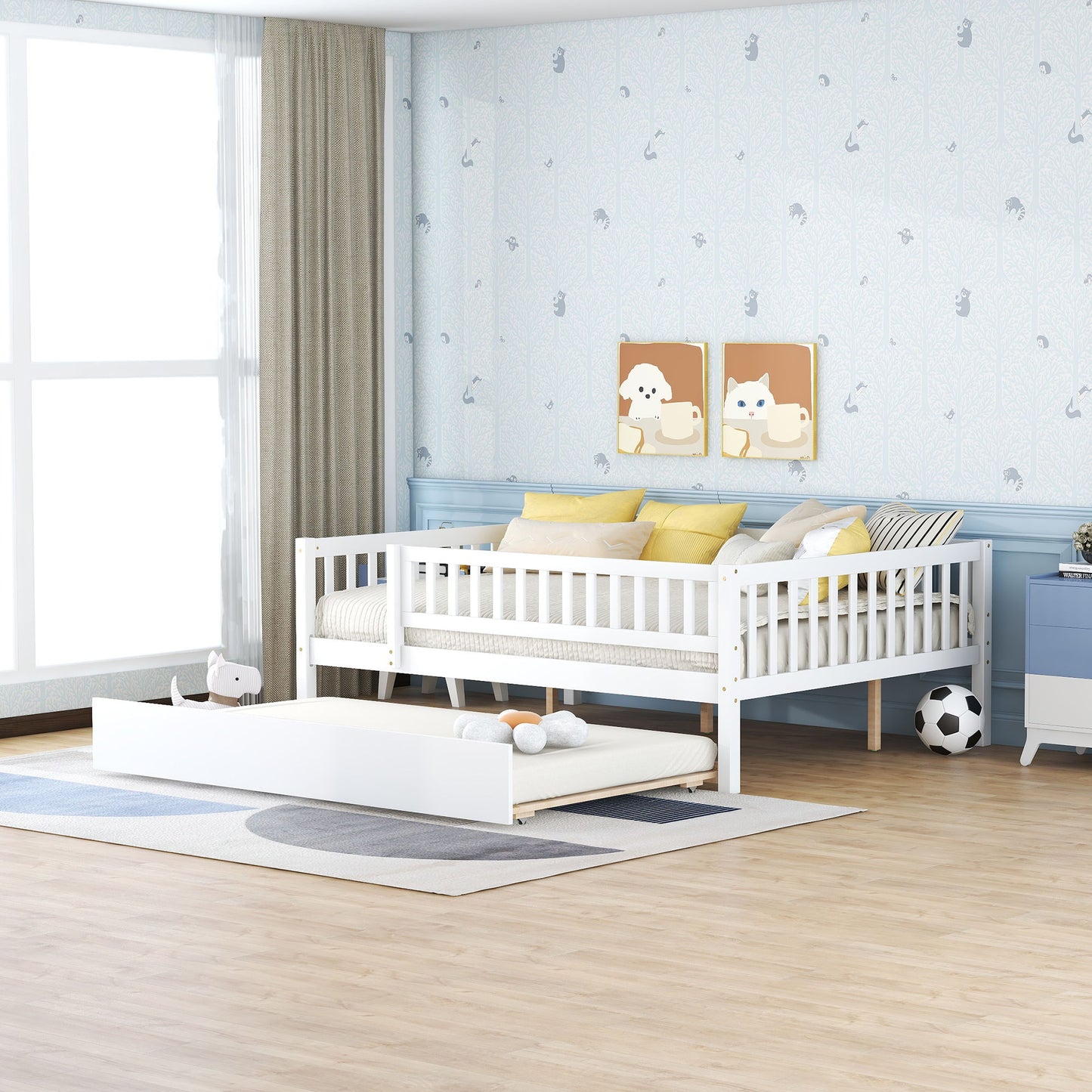 Multi Functional Wooden Daybed and Bedroom