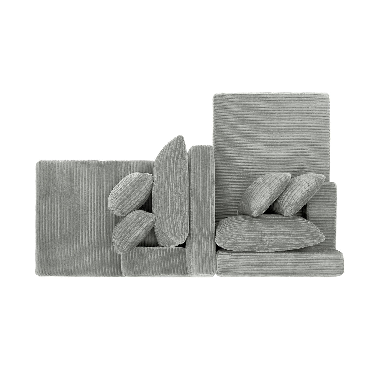 Premium Velvet Sofa And Lazy Lounge Chair