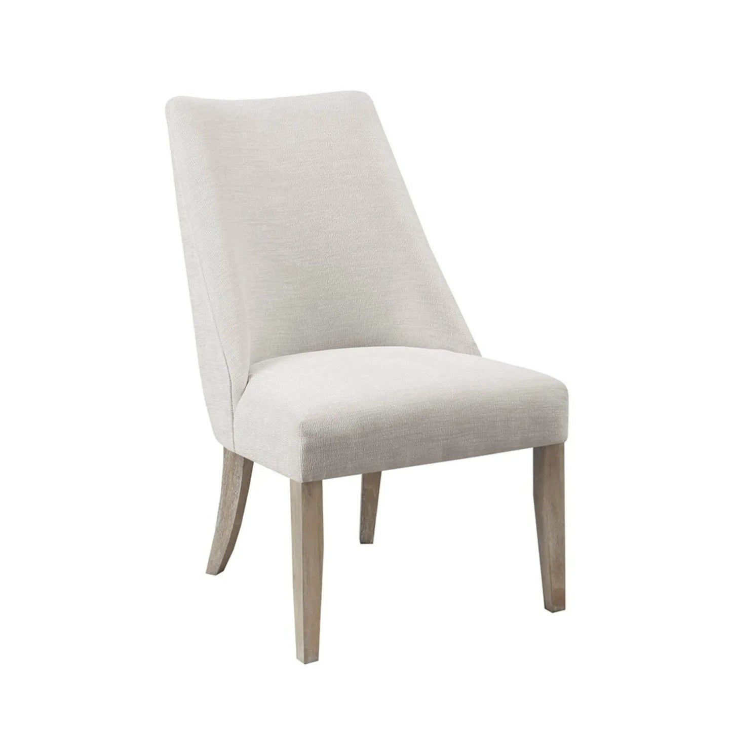 Comfortable Dining Chair Upholstered beige fabric, wooden legs Unique Piece Furniture on Tampa Home & Garden Store