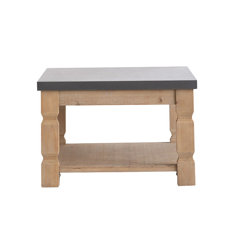 Rustic and Modern Console Table fir wood veneer light brown finish HouseOfZazla on Tampa Home & Garden Store