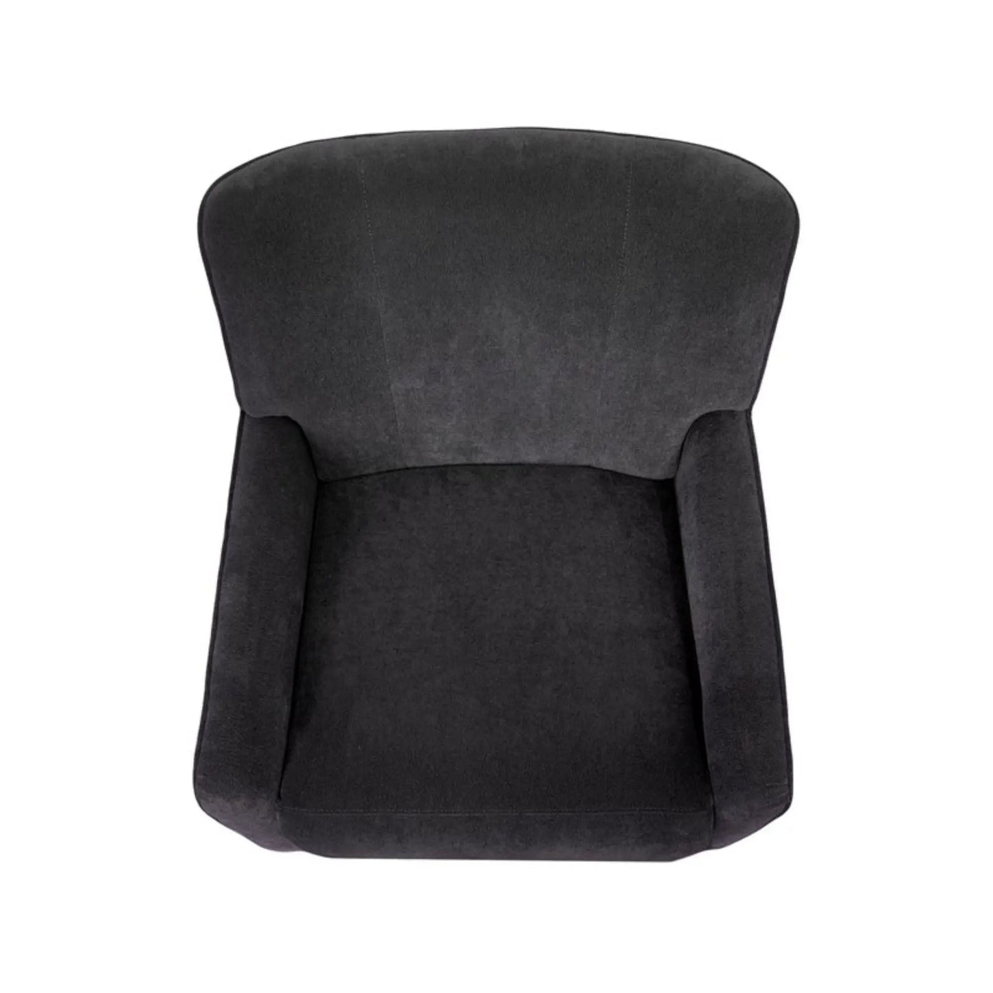 Stylish Recliner Chair gray fabric by Unique Piece Furniture with plush curved back on Tampa Home & Garden Store