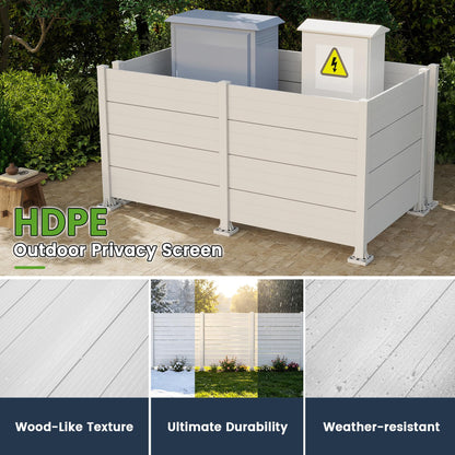 All Weather Vinyl Ac Fence Cover And Screen