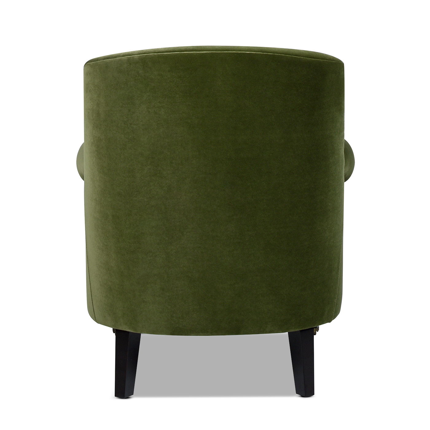 Eloise - Pleated Sock Arm Accent Armchair olive green velvet by HouseOfZazla on Tampa Home & Garden Store