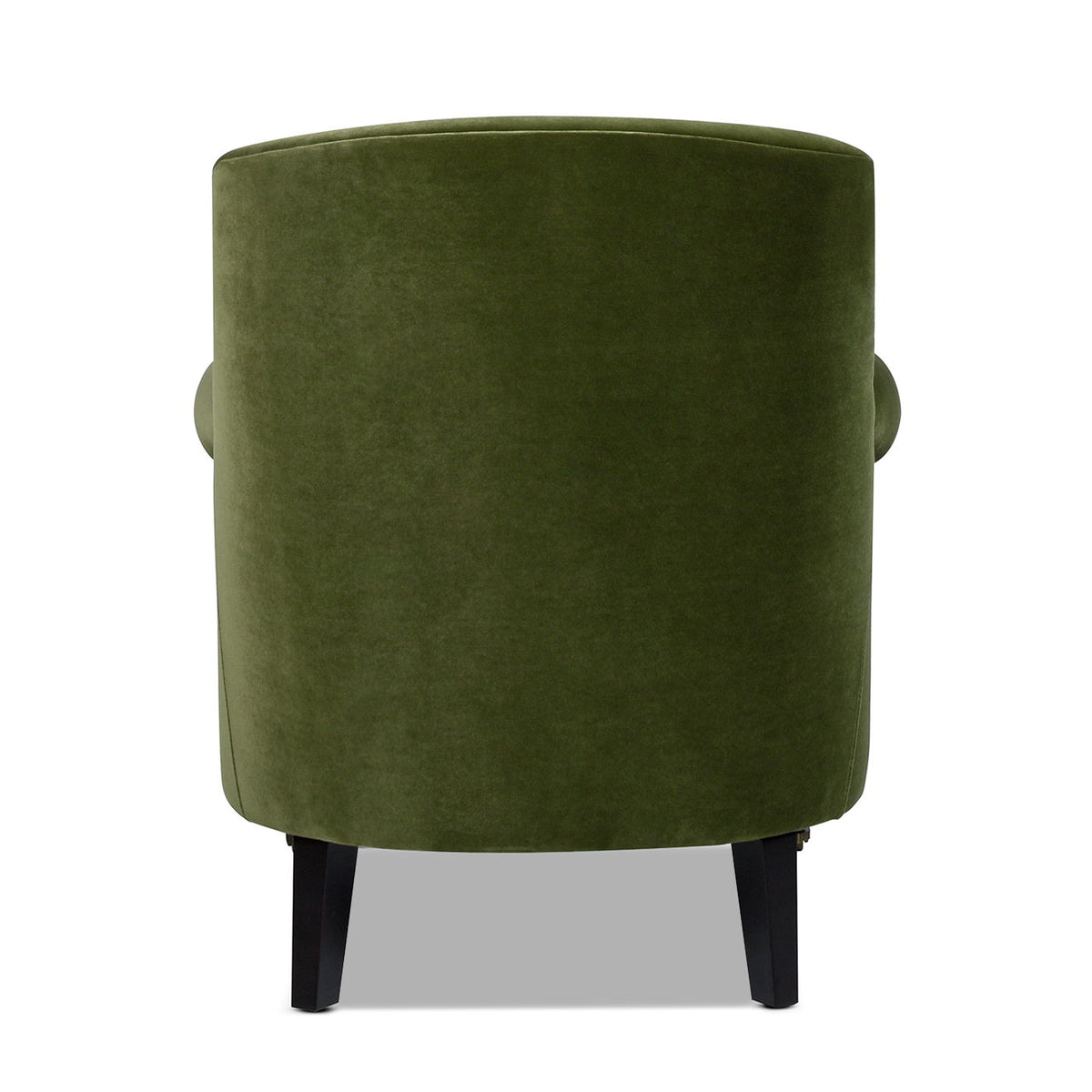 Eloise - Pleated Sock Arm Accent Armchair olive green velvet by HouseOfZazla on Tampa Home & Garden Store