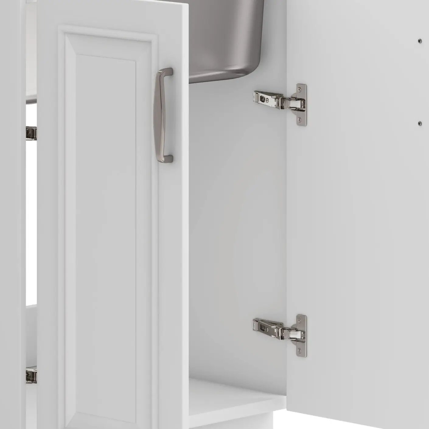 Darwin Laundry Cabinet with pull-out faucet and stainless steel sink Unique Piece Furniture on Tampa Home & Garden Store