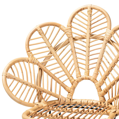 GigaTech Counter Stool set of 3 in natural rattan by HouseOfZazla on Tampa Home & Garden Store