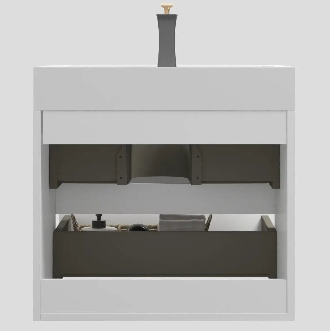 Alice Wall Mounted Floating Vanity With Sink