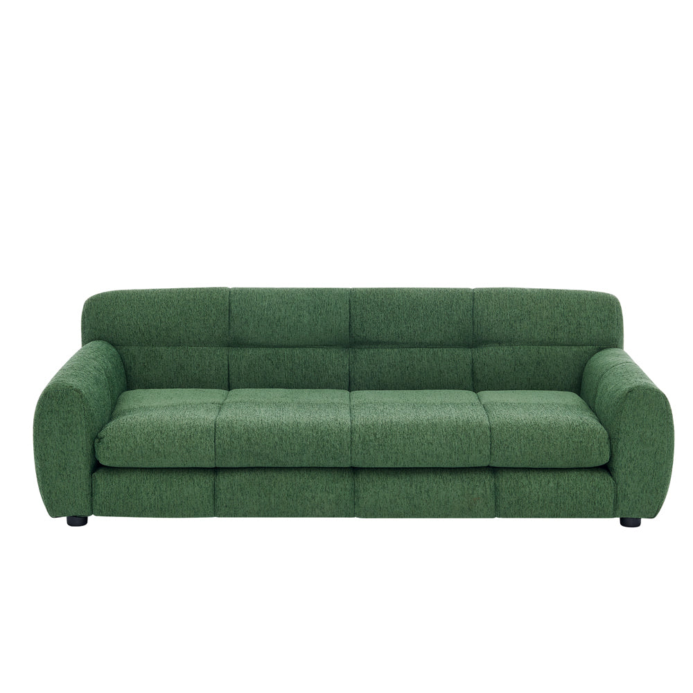 Soft and comfortable pet bed for big dogs in olive green, sofa-style design by HouseOfZazla on Tampa Home & Garden Store
