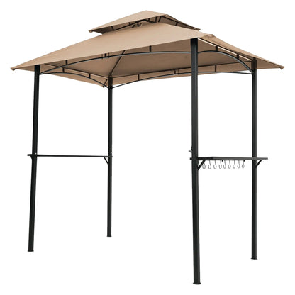 Outdoor Grill Gazebo and Double Tier Canopy