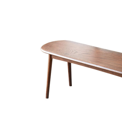 Oak Wood Dining Bench for Living Room and Kitchen