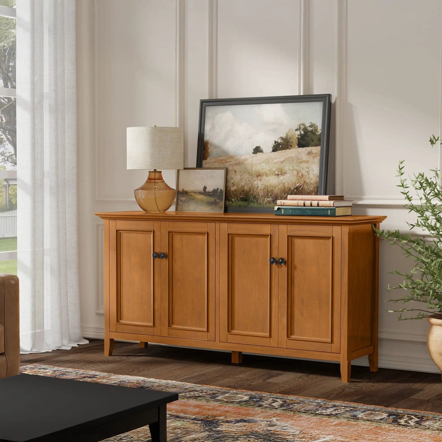 Amherst Four Door Cabinet With Adjustable Shelves