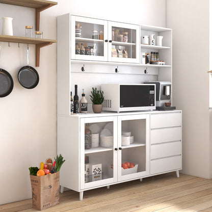 Large Freestanding Kitchen Storage Cabinet