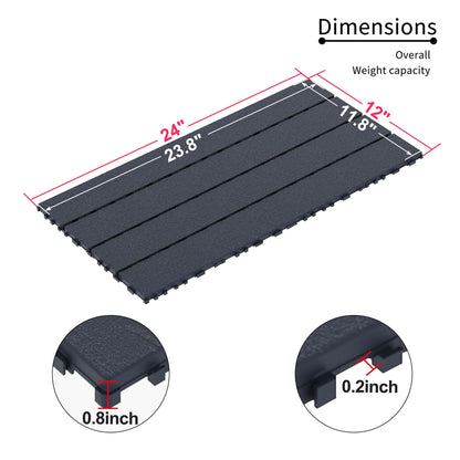 Interlocking Decking Tiles For Indoor and Outdoor