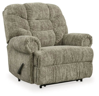 Movie Man Large Wall Recliner in Plush Upholstery