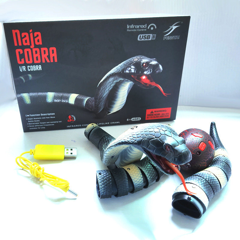 Smart Sensing Interactive Cat Toy Snake rechargeable by Sell My Stuff cobra with yellow cord on Tampa Home & Garden Store
