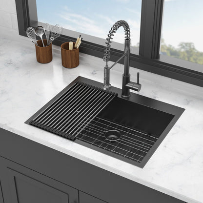 Modern Drop In Kitchen Sink 16 Gauge Steel