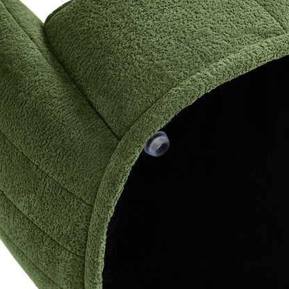 Louie 30.5in Dog Sofa Bed Moss green textured fabric with black interior HouseOfZazla on Tampa Home & Garden Store