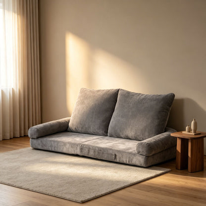 Compact a Convertible Foldable Single Sofa Bed