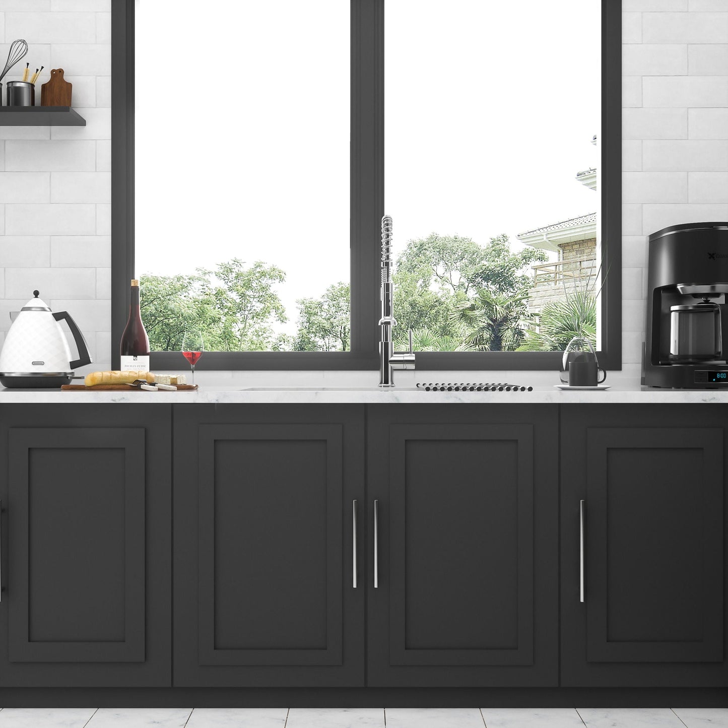 Modern Double Bowl Undermount Sink And Steel