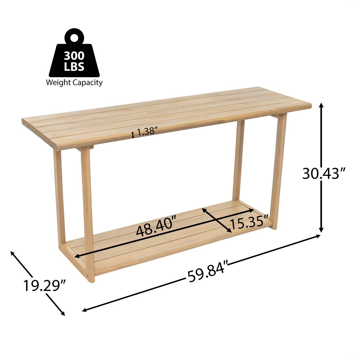 Woodside Outdoor Buffet And Console Table