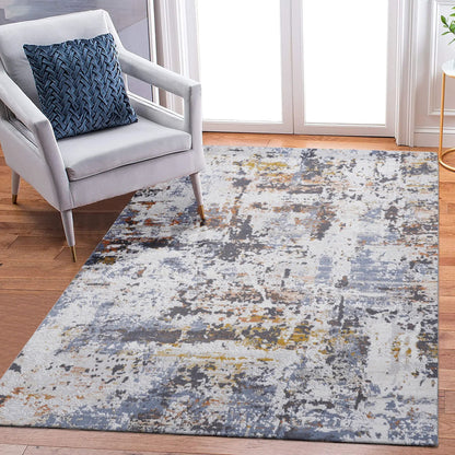 Payas Abstract Area Rug With Neutral Palette