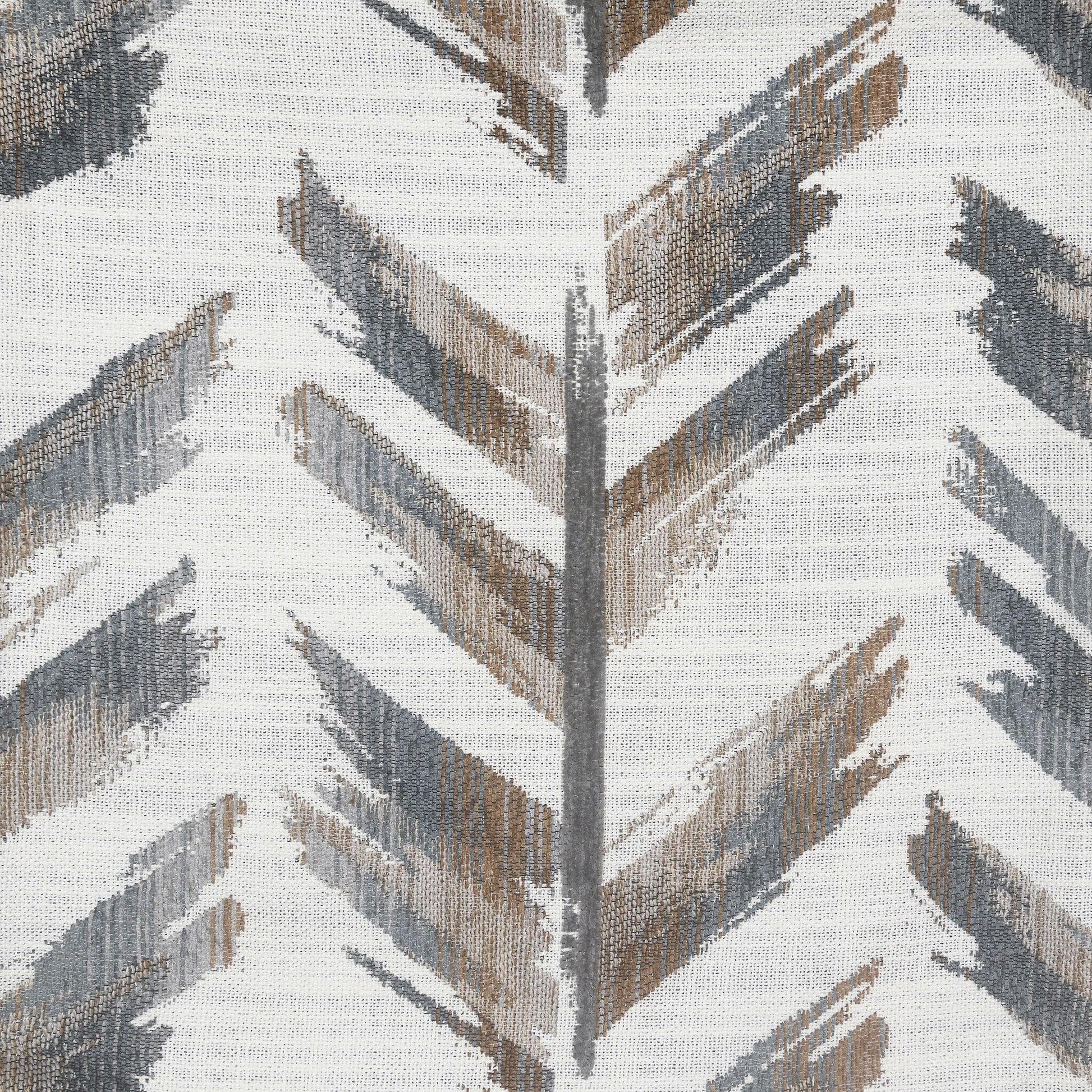 Geometric area rug in greige tones with textured woven pattern on Tampa Home & Garden Store