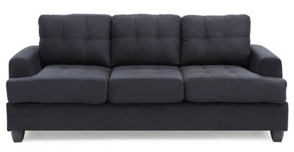 Sandridge Sofa, a three-seat stationary couch in dark fabric by Unique Piece Furniture on Tampa Home & Garden Store