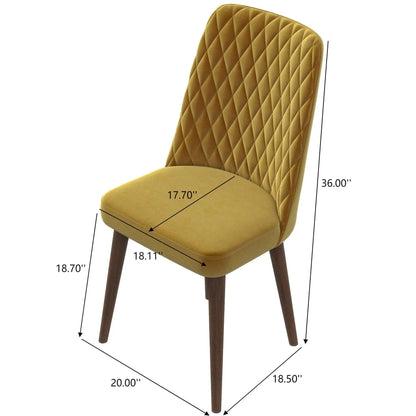 Katie Mid Century Modern Dining Chair Set