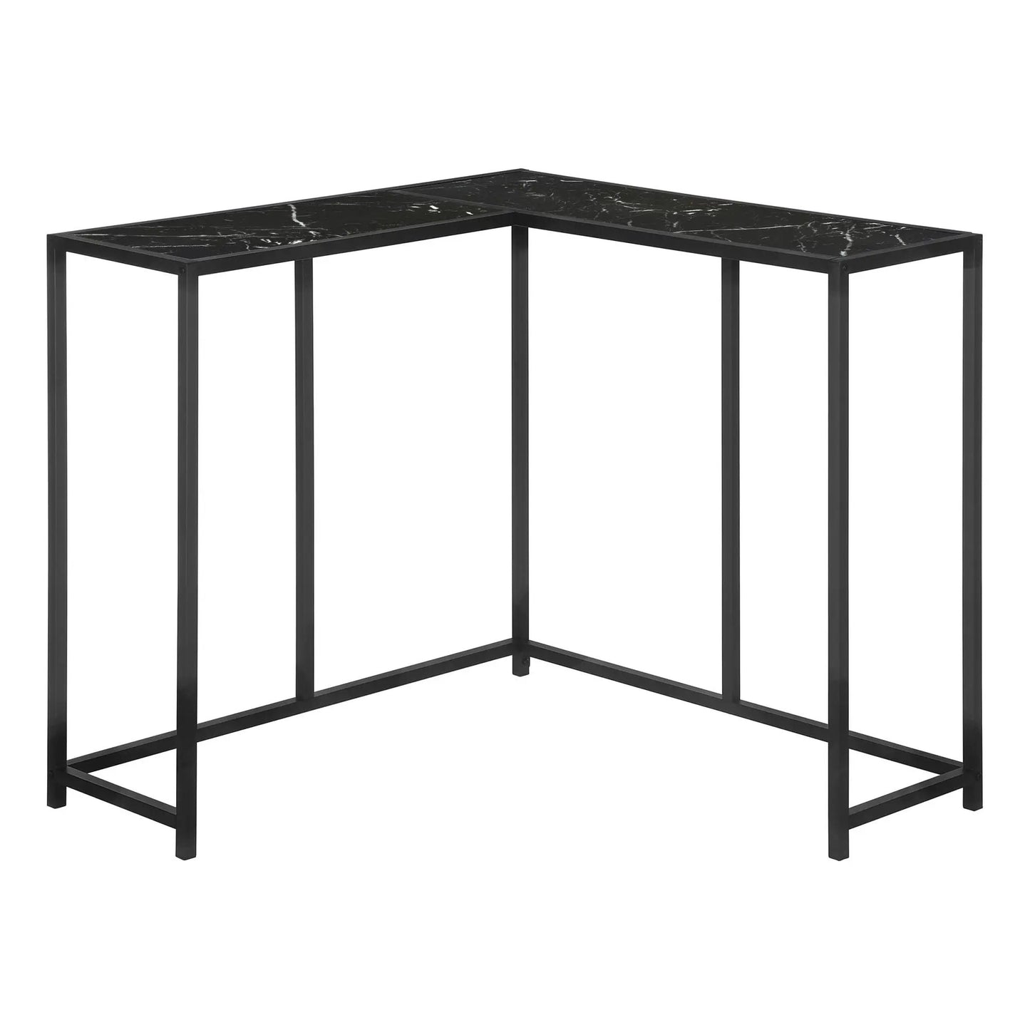 Corner Console Table With L Shaped Design