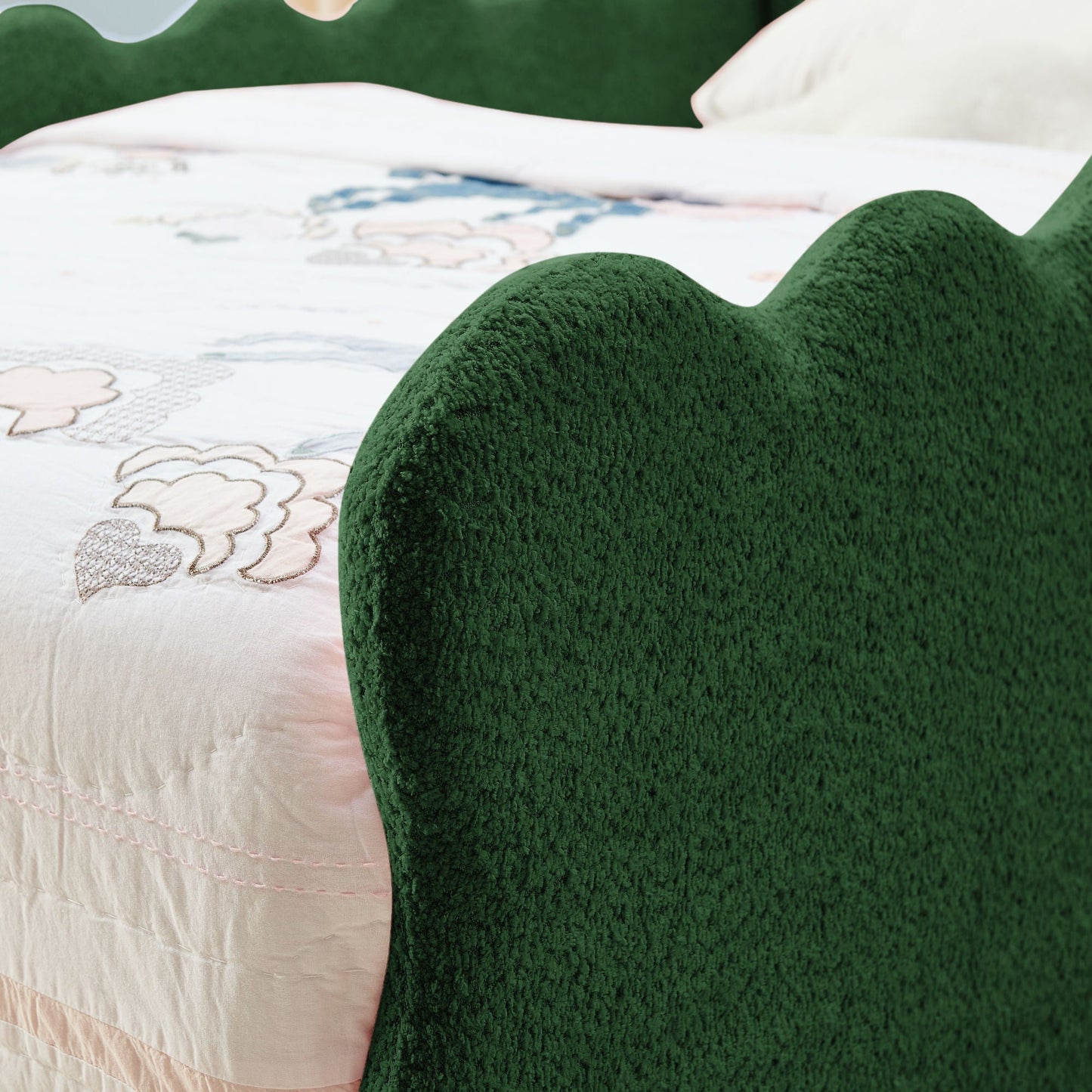 Toddler Dinosaur Bed and Safety Guardrail