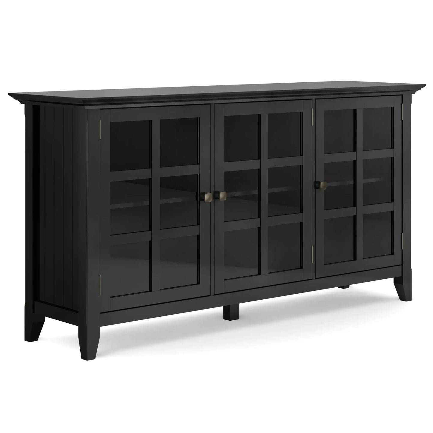 Acadian Wide Storage Cabinet Handcrafted