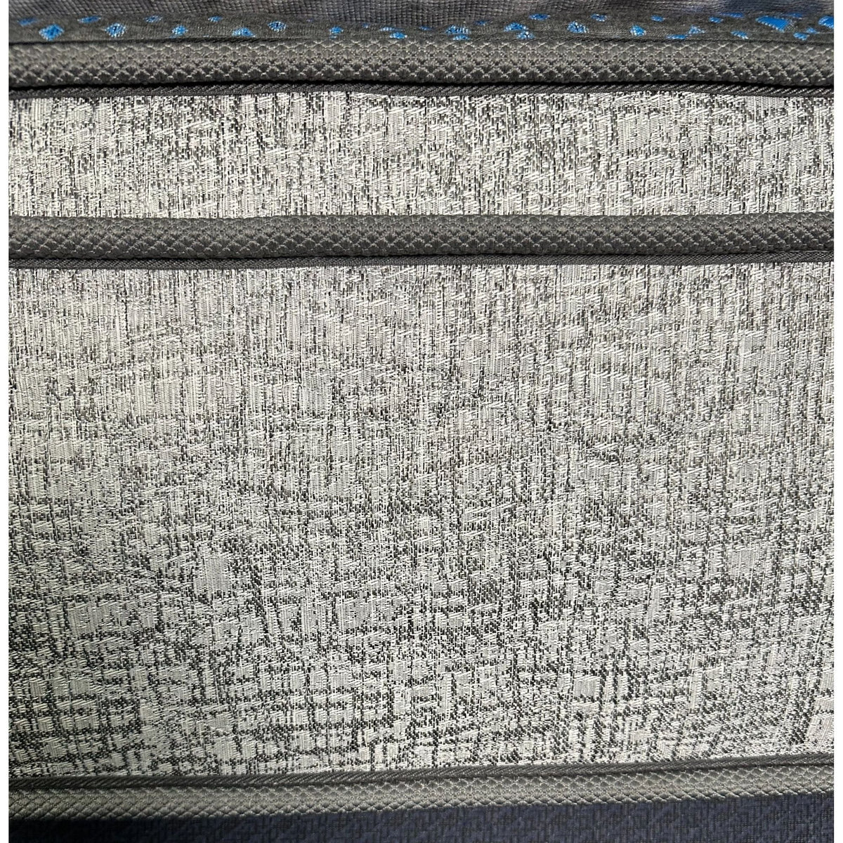 Comfort Care 14 inch Euro Top Hybrid Mattress plush comfort with layered gray upholstery fabrics on Tampa Home & Garden Store