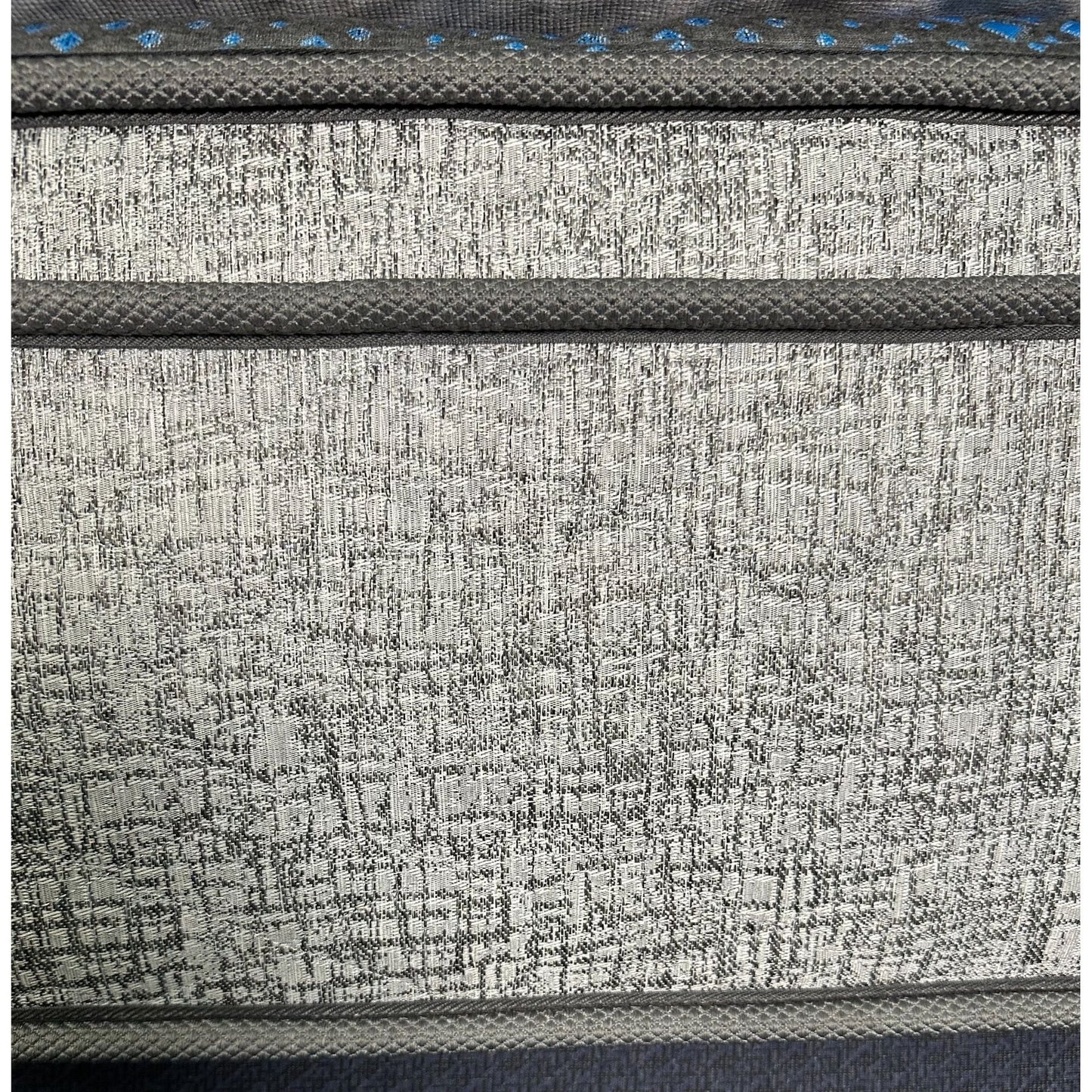 Comfort Care 11in Hybrid Mattress by HouseOfZazla foam core, gray fabric layers on Tampa Home & Garden Store