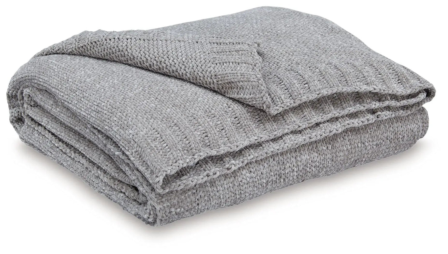Anawood Chenille Throw Blanket for Sofa and Bed