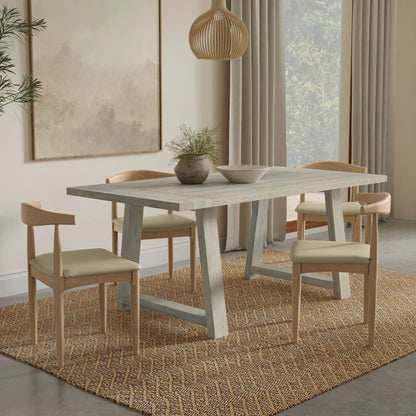 Whitley Dining Table with Mango Wood Eco Finish