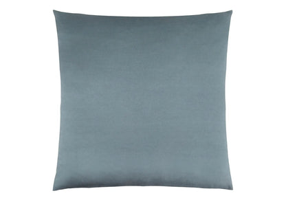 Blue-gray square decorative throw pillow with insert, hypoallergenic, Unique Piece Furniture on Tampa Home & Garden Store