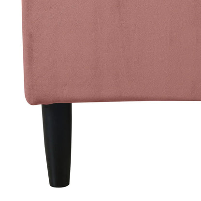 Aspen Vertical Tufted Headboard Platform Bed