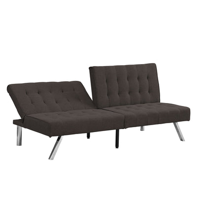 Modern Futon Sofa Bed and Convertible Guest Seat