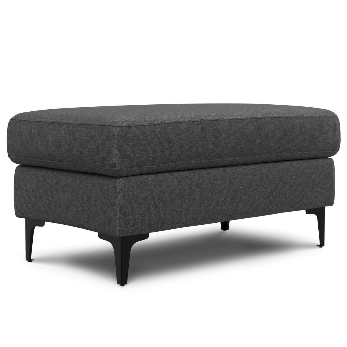 Ava Mid Century Modern Sofa and Ottoman Set