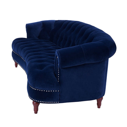 La Rosa Victorian Tufted Chesterfield Sofa