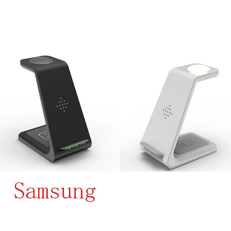 3-in-1 fast charging station wireless charger stand black and white variants, FLIPSTYLEZLLC on Tampa Home & Garden Store